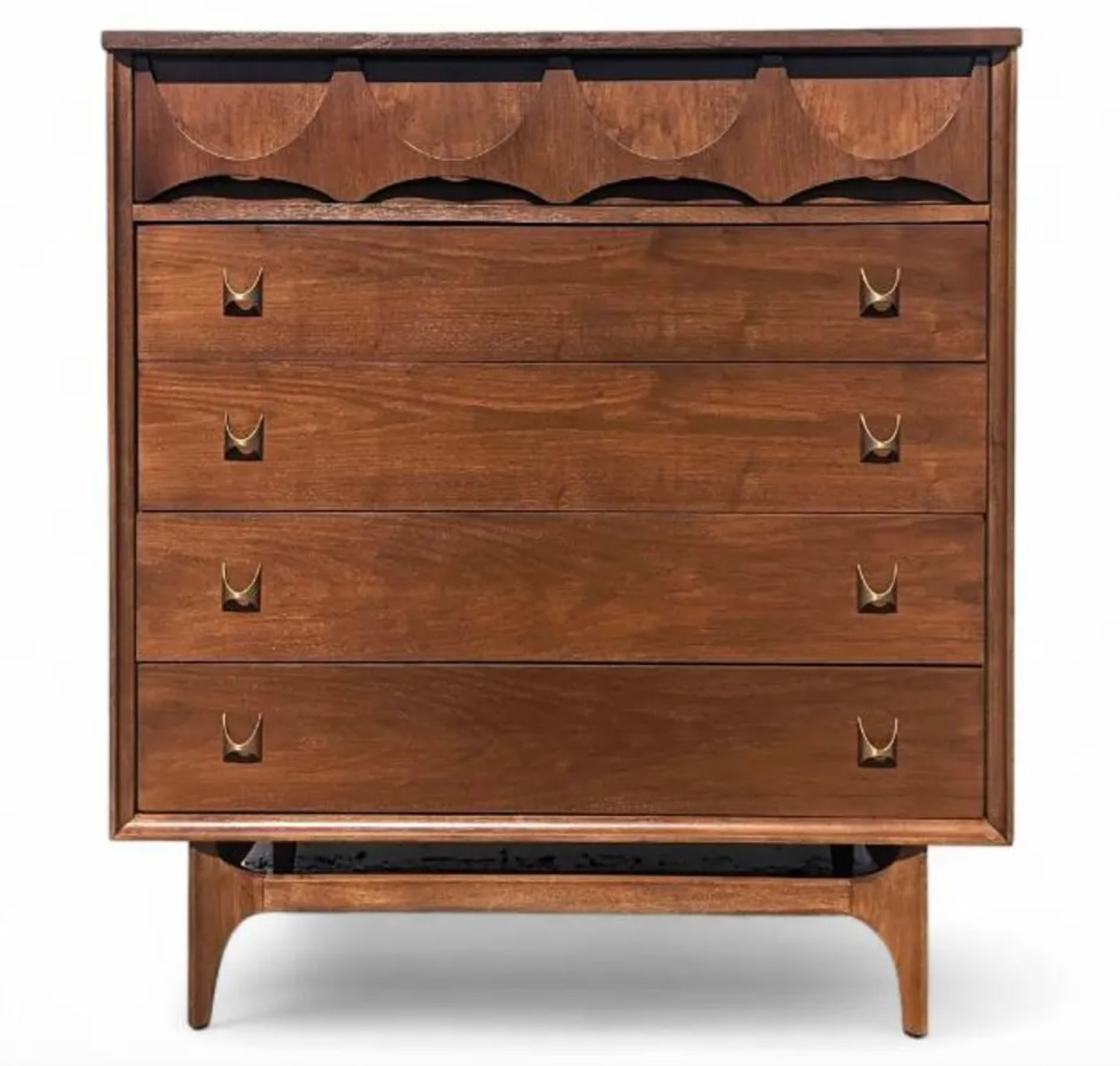 Mid Century Modern Broyhill Brasilia Tall Dresser