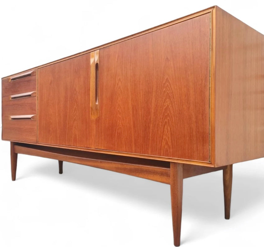 Mid Century Modern Danish Inspired Teak Credenza