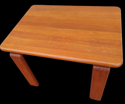 Mid Century Modern Danish Teak Side Table
