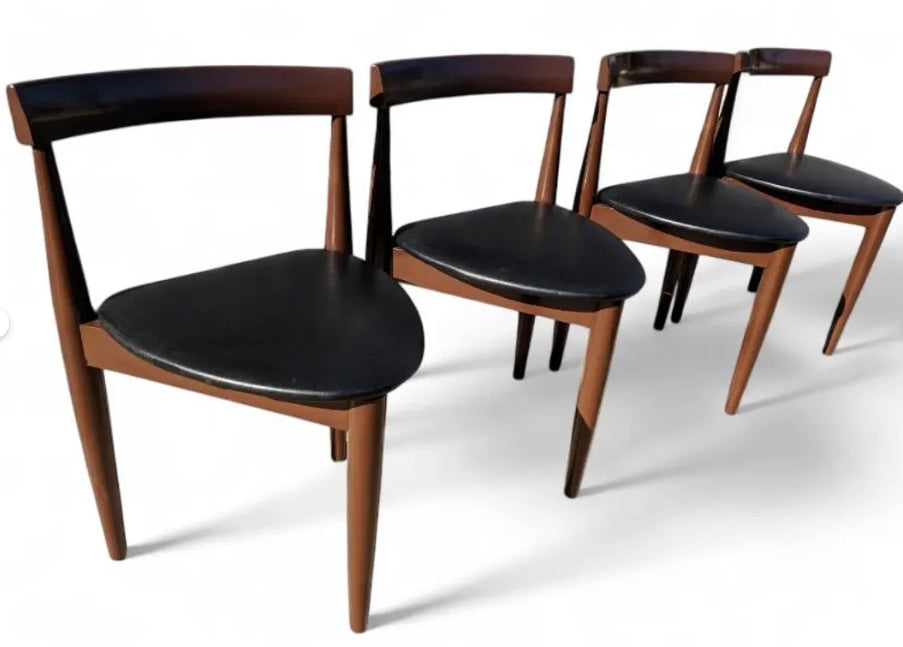 Mid Century Modern Diamond Dining Chairs