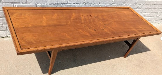 Mid Century Modern Drexel Projection Coffee Table by Kip Stewart