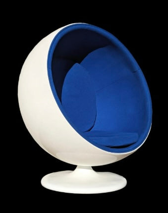 Mid Century Modern Eero Aarnio Inspired Ball Chair