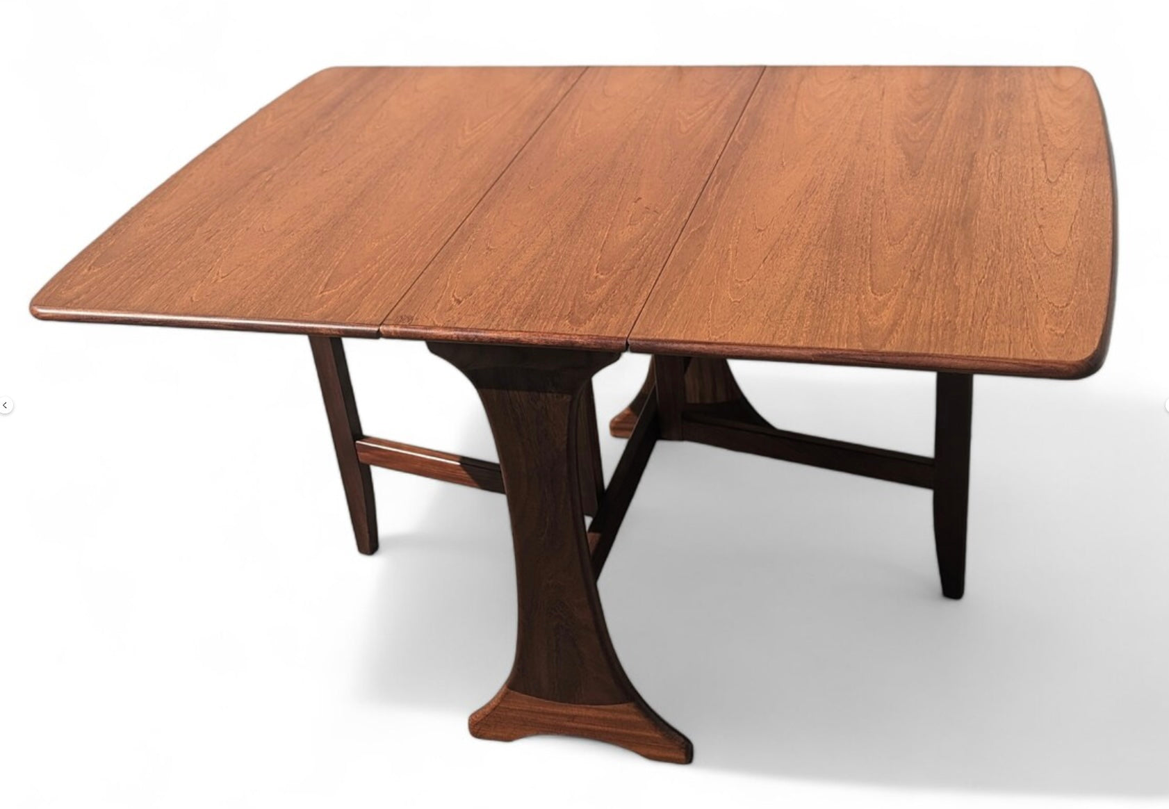 Mid Century Modern G Plan Drop Leaf Dining Table