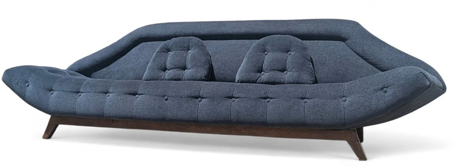 Mid Century Modern Gondola Sofa Inspired by Adrian Pearsall