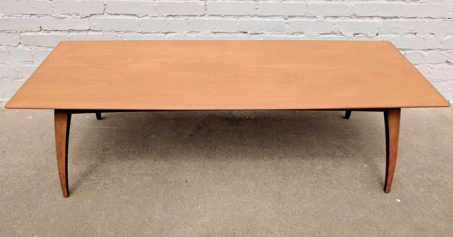 Mid Century Modern Heywood Wakefield Solid Birch Coffee Table