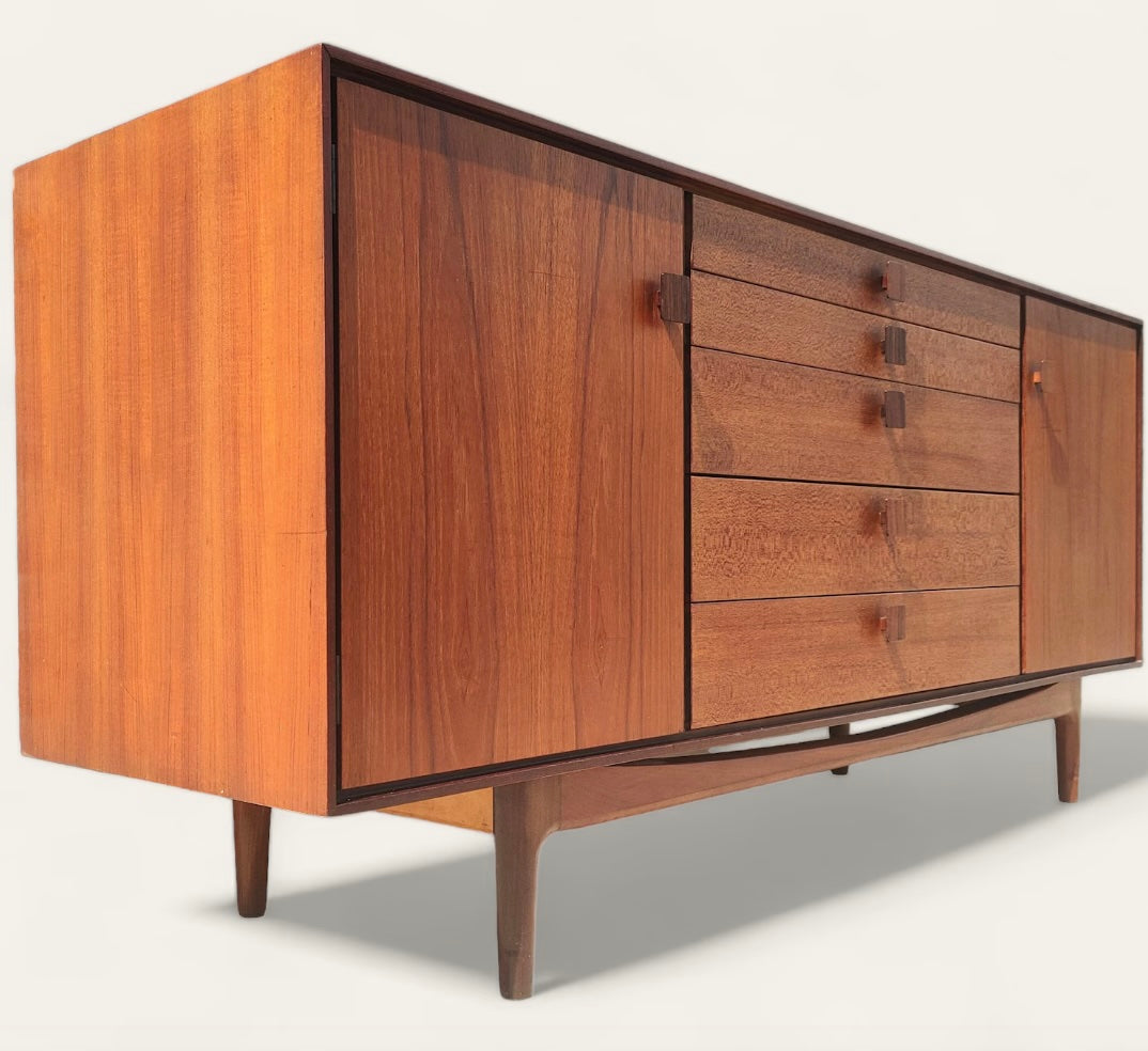 Mid Century Modern Kofod Larsen Teak Sideboard