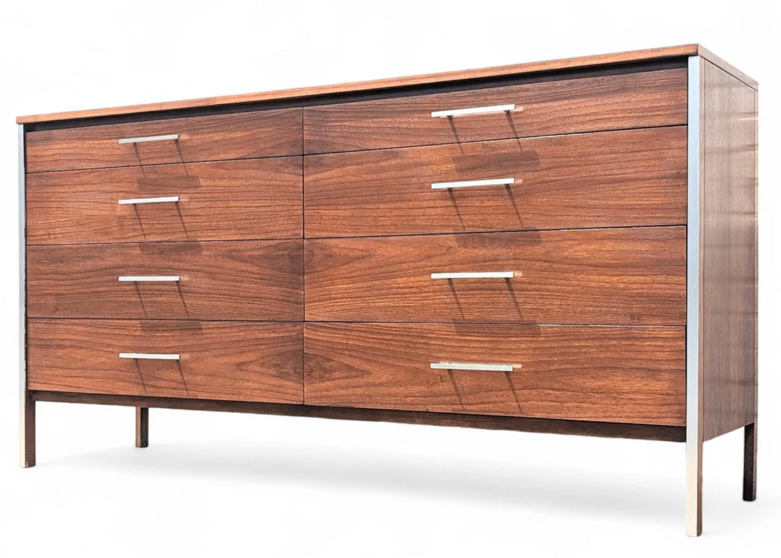 Mid Century Modern Paul McCobb Eight Drawer Dresser for Calvin