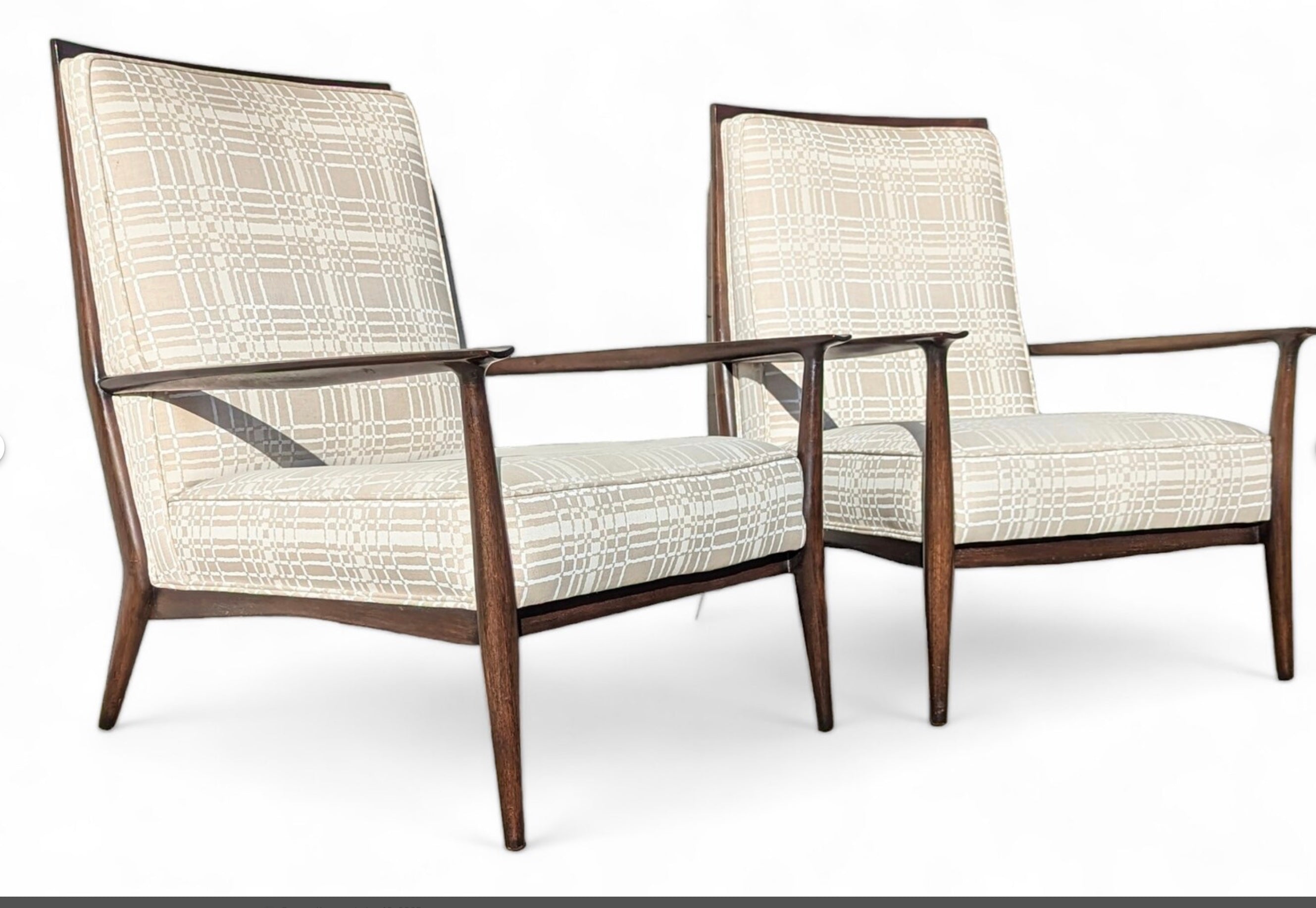 Mid Century Modern Paul McCobb for Directional Lounge Chairs