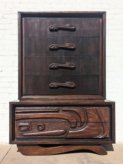 Mid Century Modern Pulaski Oceanic Dresser