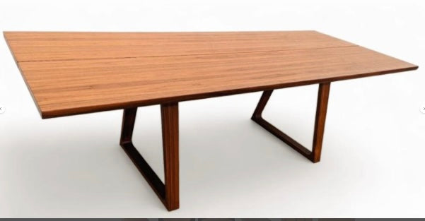 Mid Century Modern Skovby Plank Dining Table