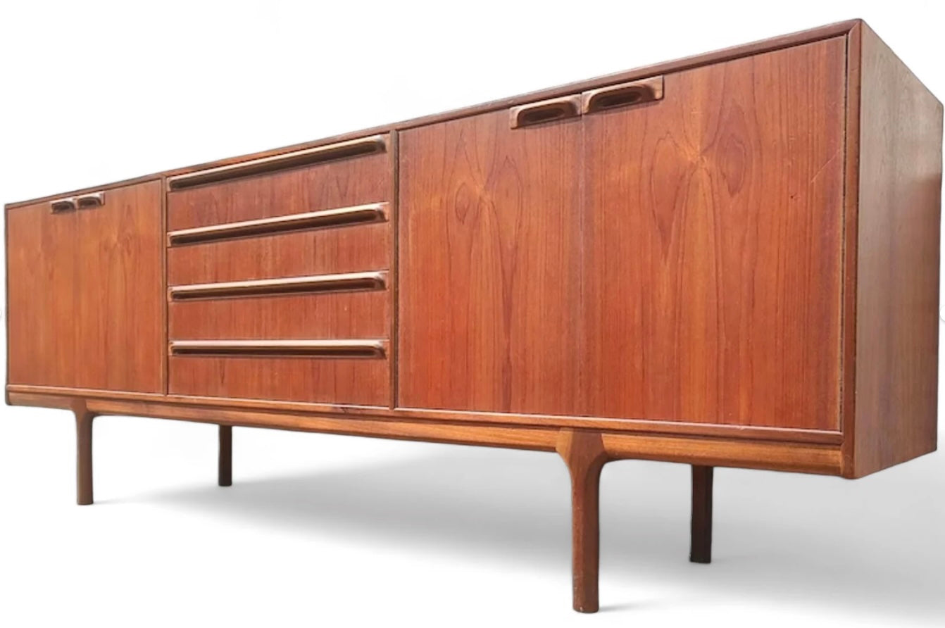 Mid Century Modern Teak English Sideboard by McIntosh