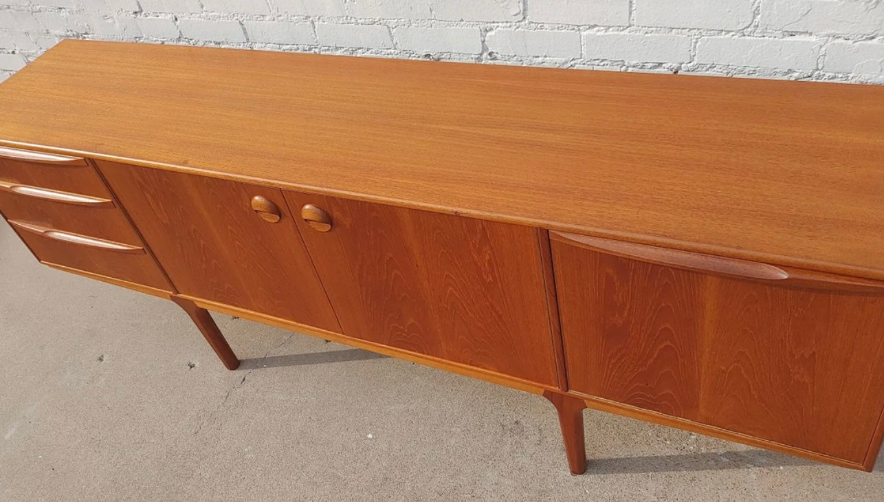 Mid Century Modern Teak Sideboard by McIntosh