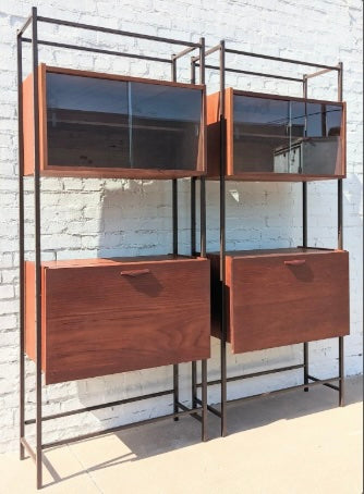 Mid Century Modern Teak Wall Units