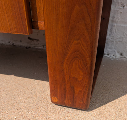 Mid Century Modern Walnut Wall Unit