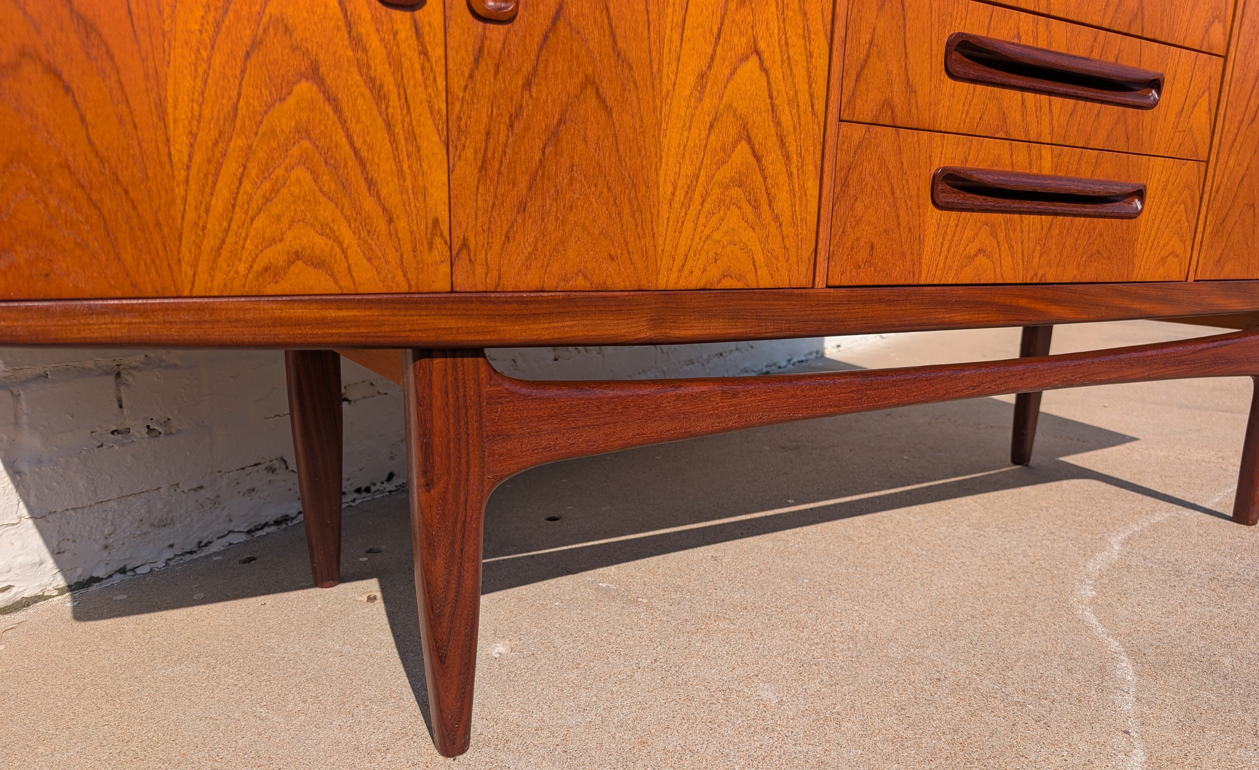 Mid Century English Modern G Plan Hutch