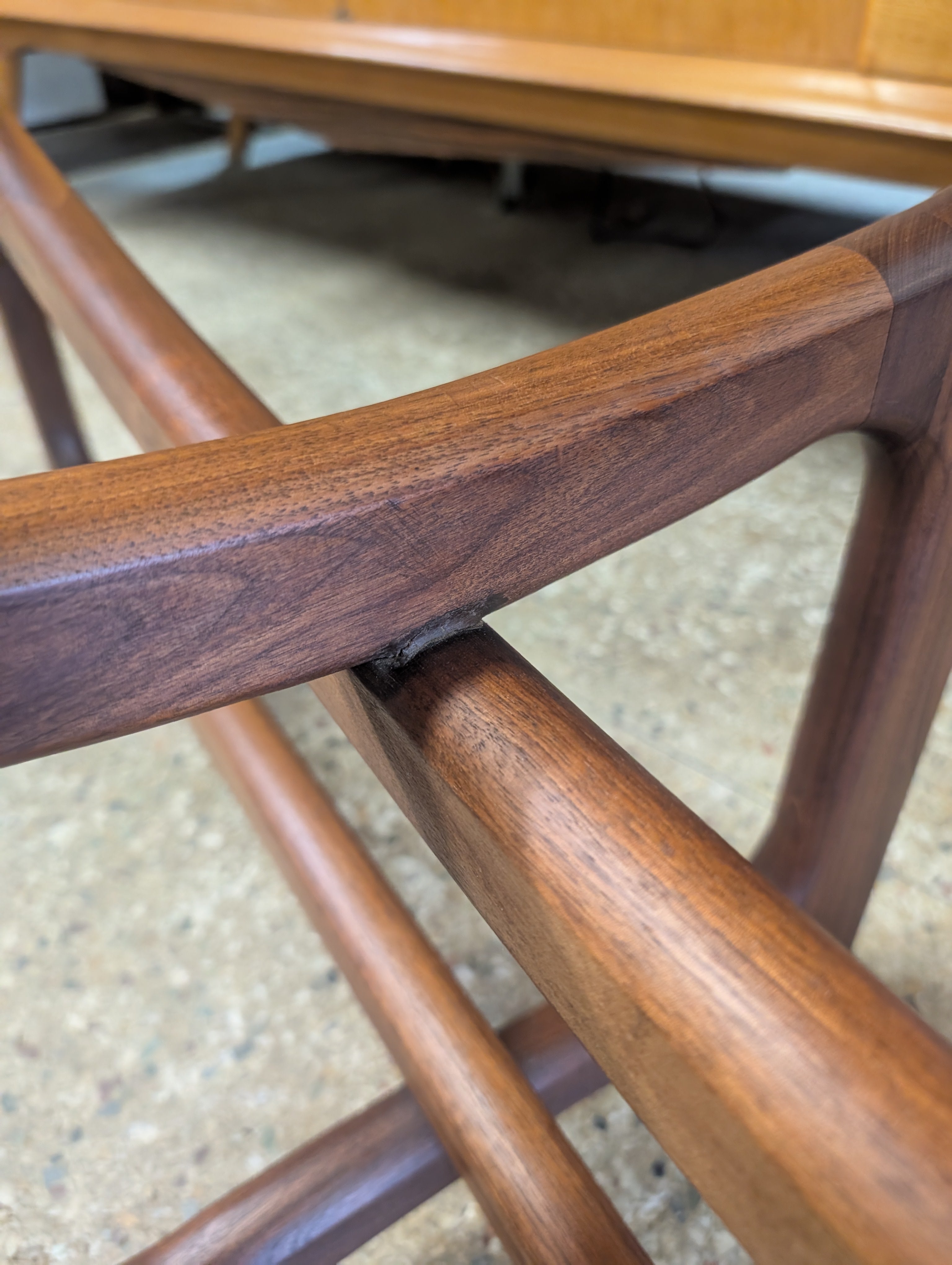 Mid Century Modern Adrian Pearsall Ribbon Coffee Table