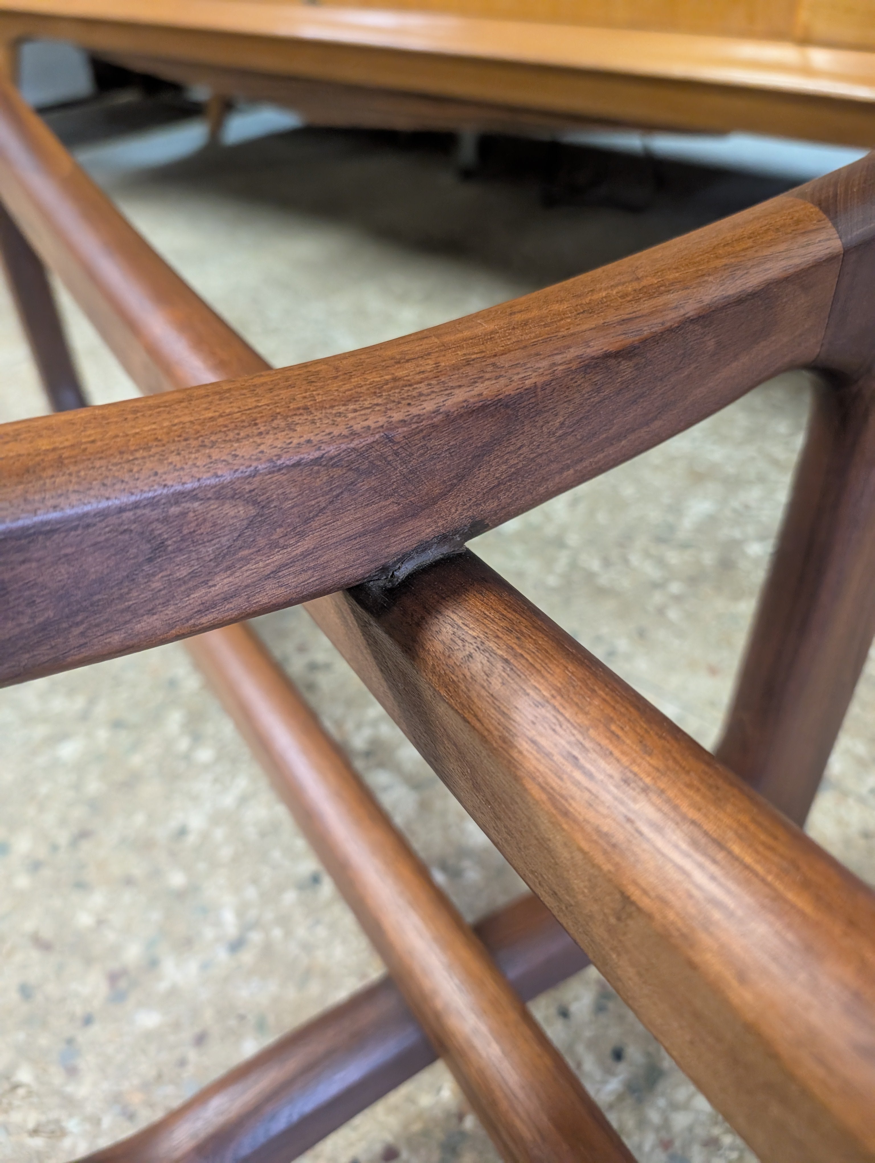 Mid Century Modern Adrian Pearsall Ribbon Coffee Table