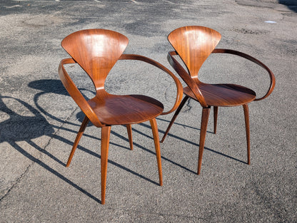 Mid Century Modern Norman Cherner Plycraft Pretzel Chairs