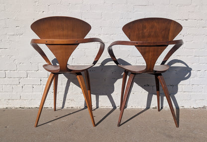 Mid Century Modern Norman Cherner Plycraft Pretzel Chairs