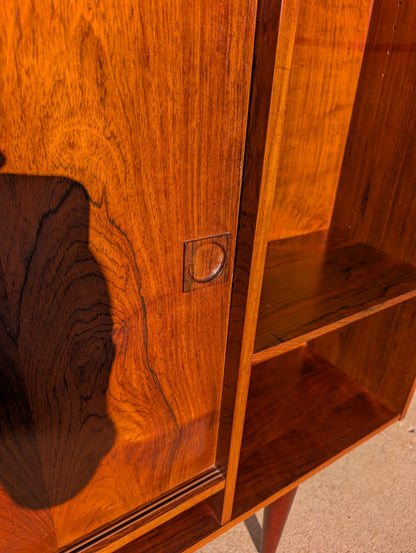 Mid Century Modern Danish Modern Rosewood Cabinet