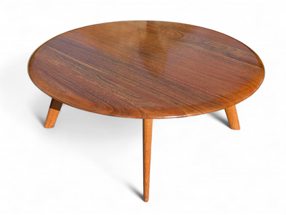 Mid Century Modern Bissman Solid Walnut Coffee Table