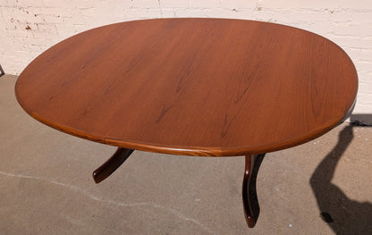 Mid Century English Modern G Plan Dining Table