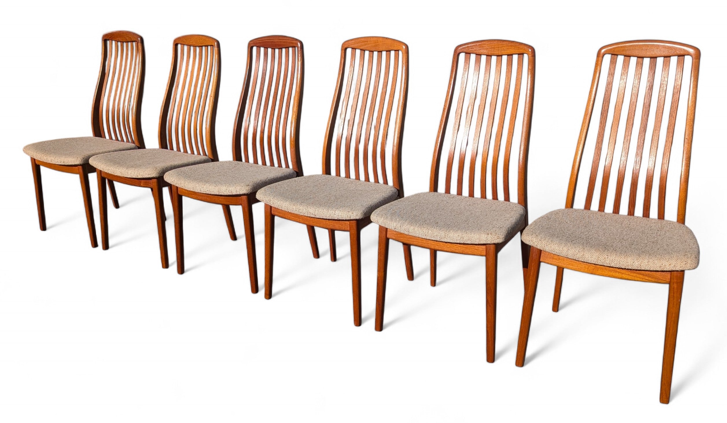 Mid Century Danish Modern Benny Linden Dining Chairs
