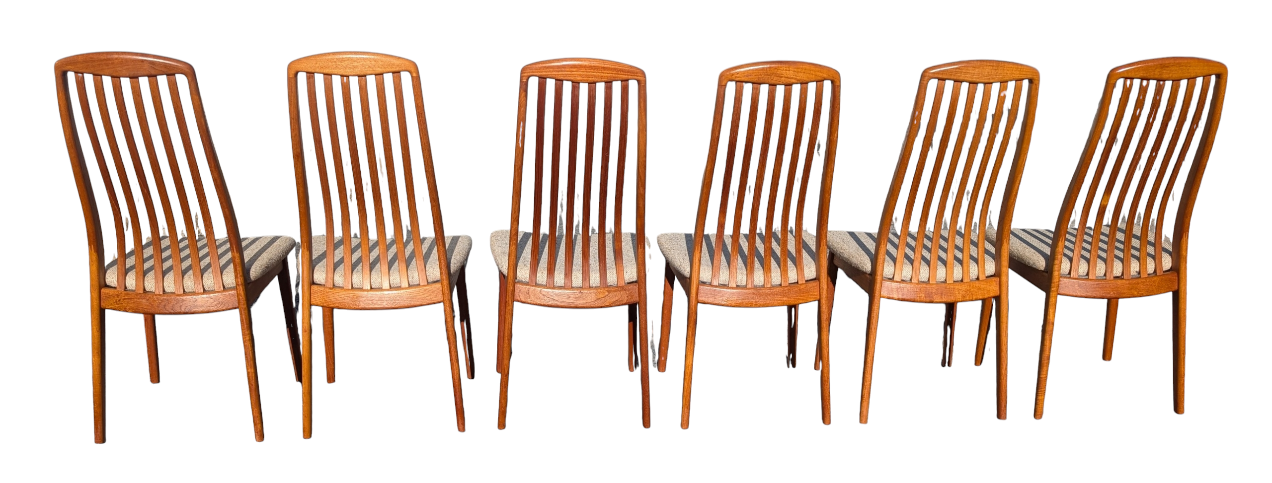Mid Century Danish Modern Benny Linden Dining Chairs
