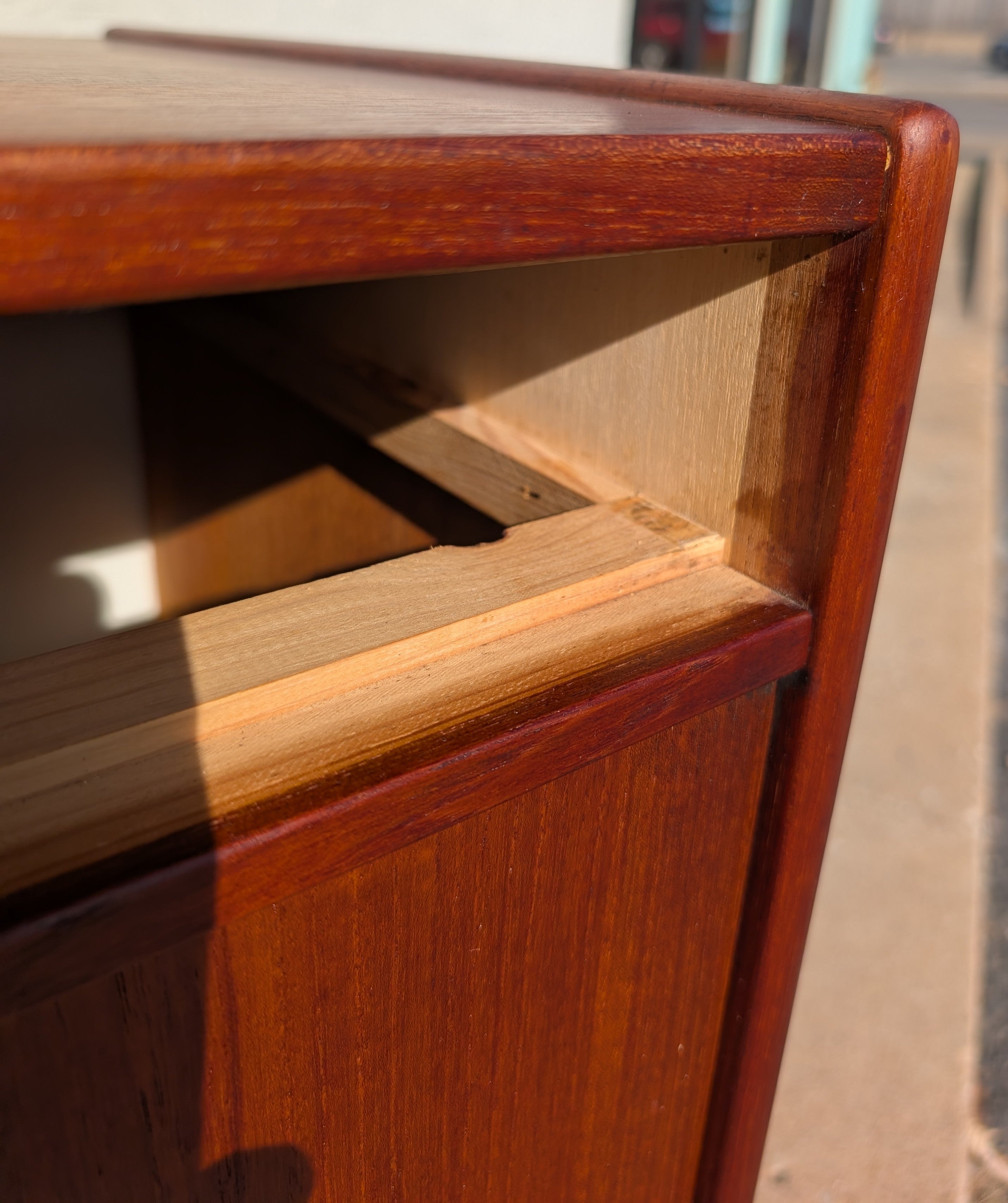Mid Century Danish Modern Teak Sideboard