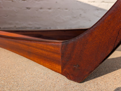 Mid Century English Modern X Base Credenza by Beithcraft