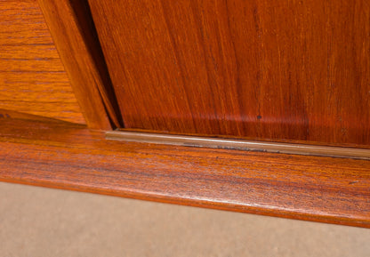 Mid Century Danish Modern Dyrland Teak Credenza by Arne Vodder
