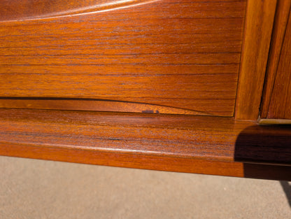 Mid Century Danish Modern Dyrland Teak Credenza by Arne Vodder