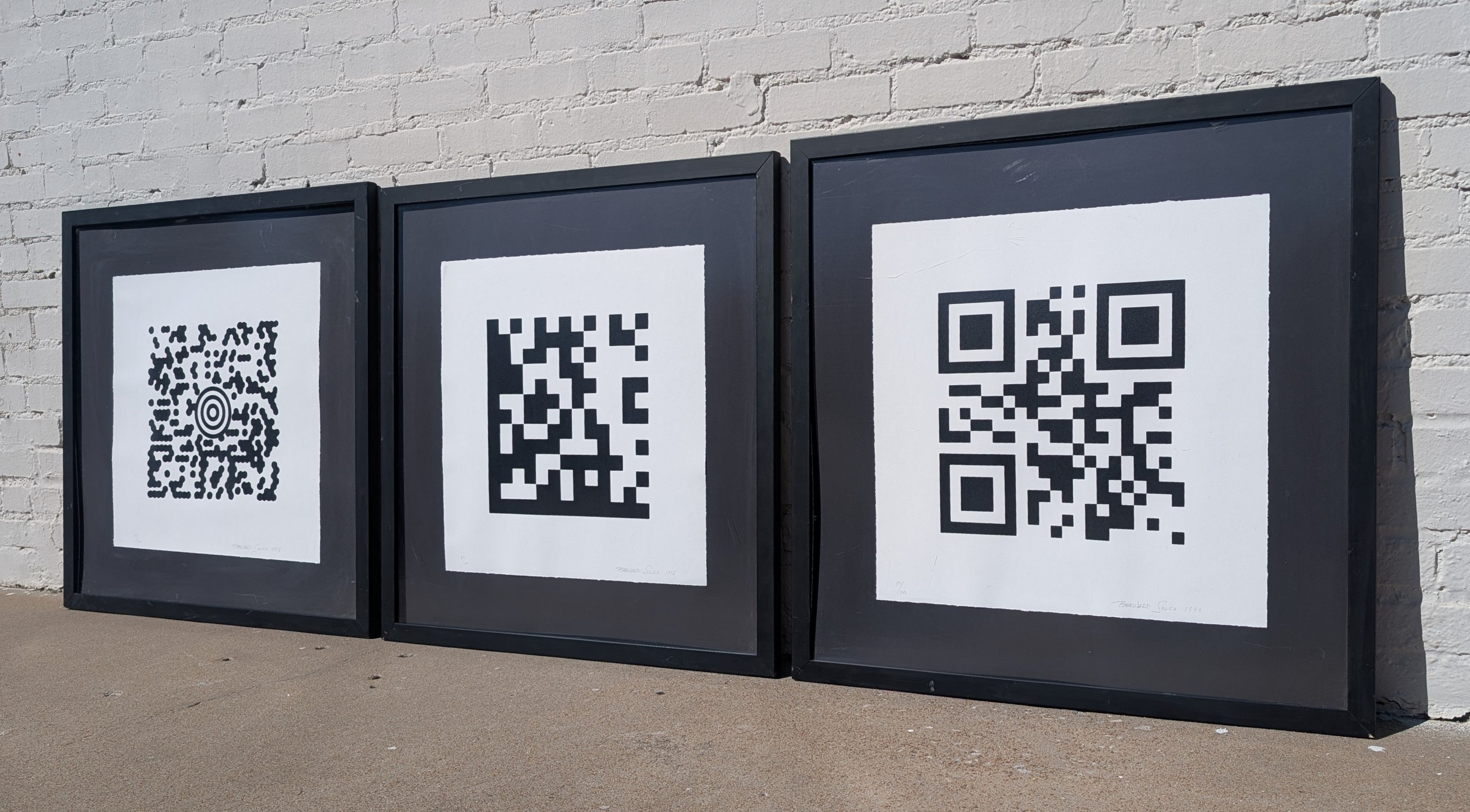 Post Modern Limited Edition Geometric Prints by Bernard Solco