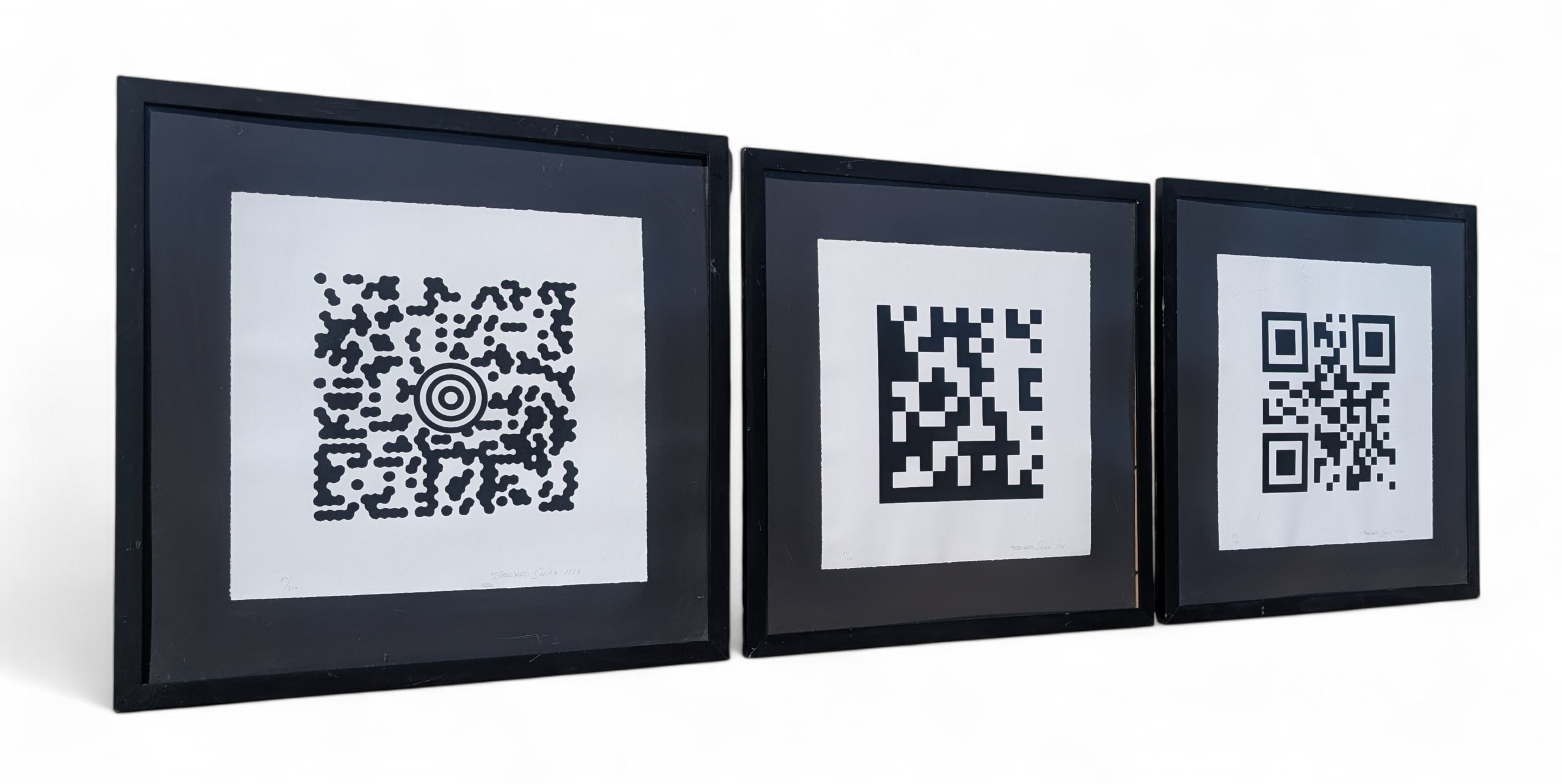 Post Modern Limited Edition Geometric Prints by Bernard Solco