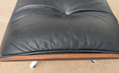 Mid Century Modern Eames Style Lounger and Ottoman by Selig