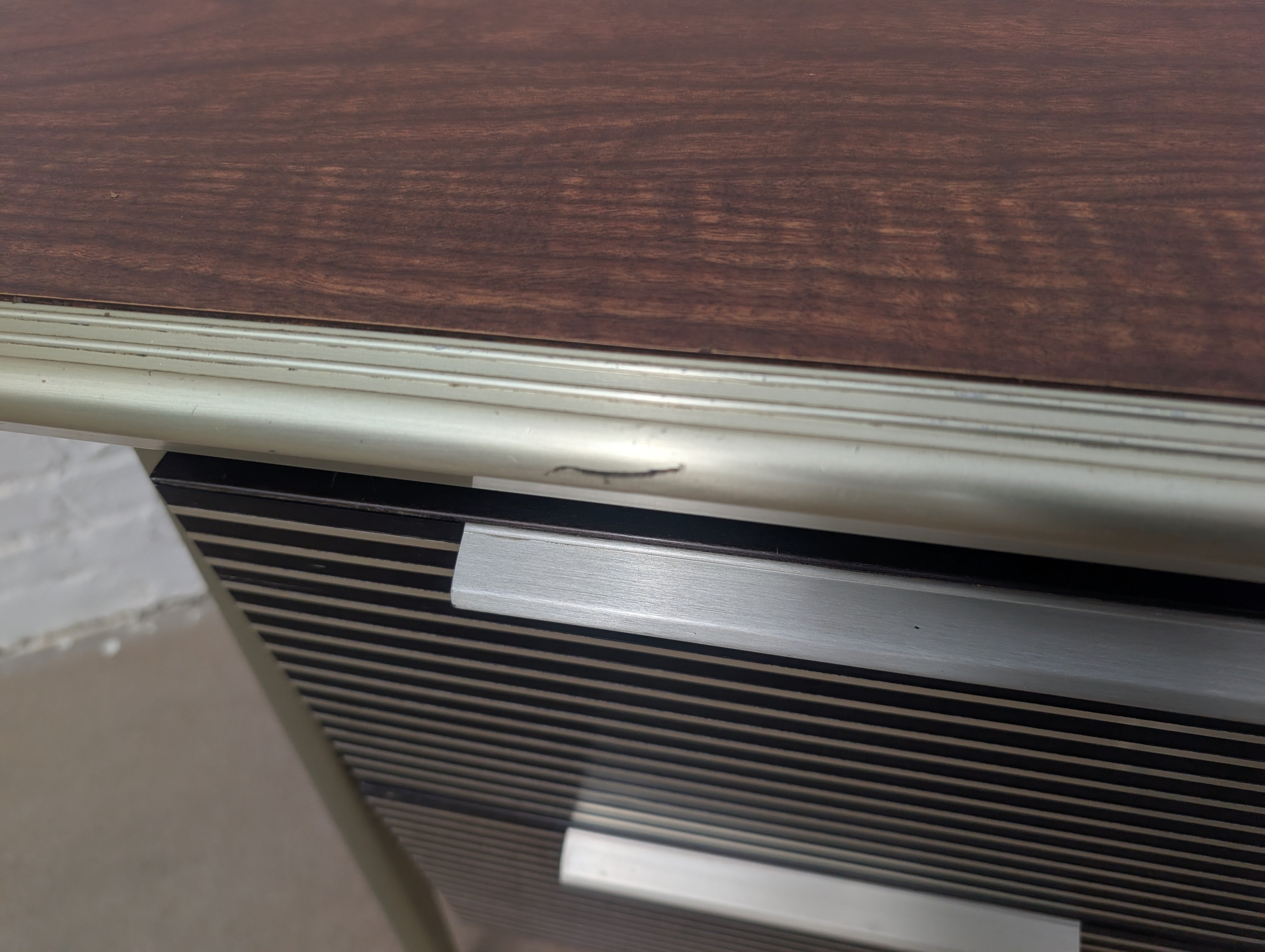 Mid Century Modern Gordon Bunshaft Italic Styling GF Studios Credenza