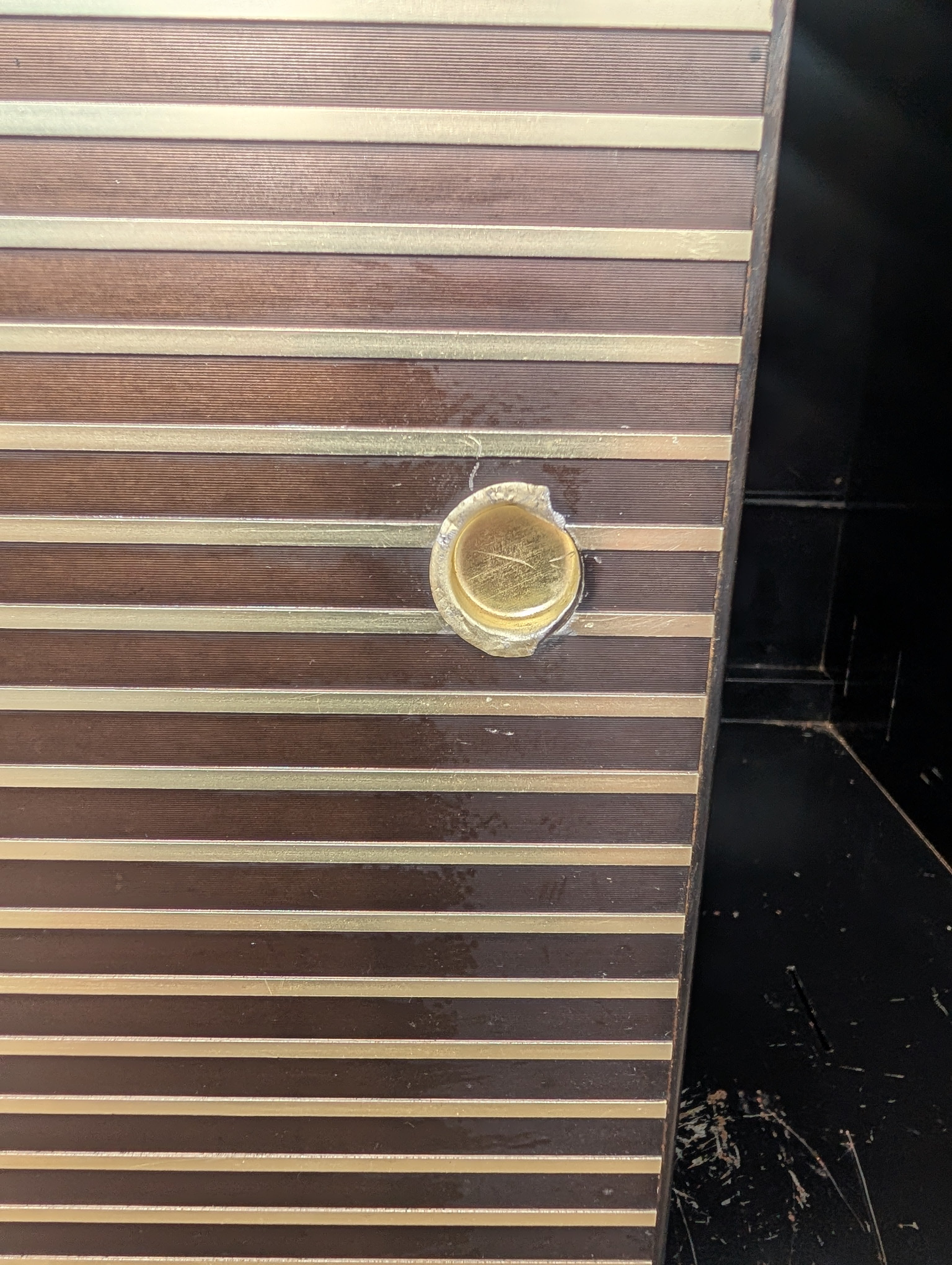 Mid Century Modern Gordon Bunshaft Italic Styling GF Studios Credenza