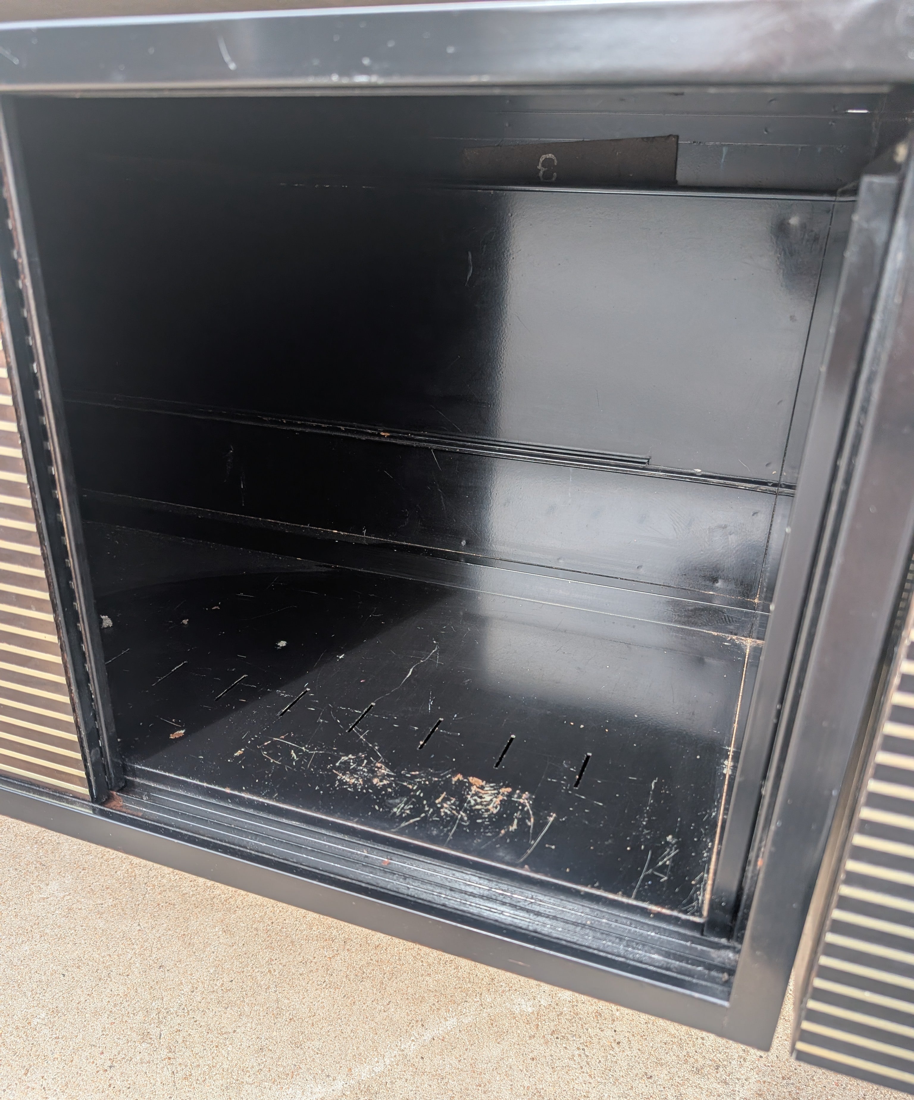 Mid Century Modern Gordon Bunshaft Italic Styling GF Studios Credenza