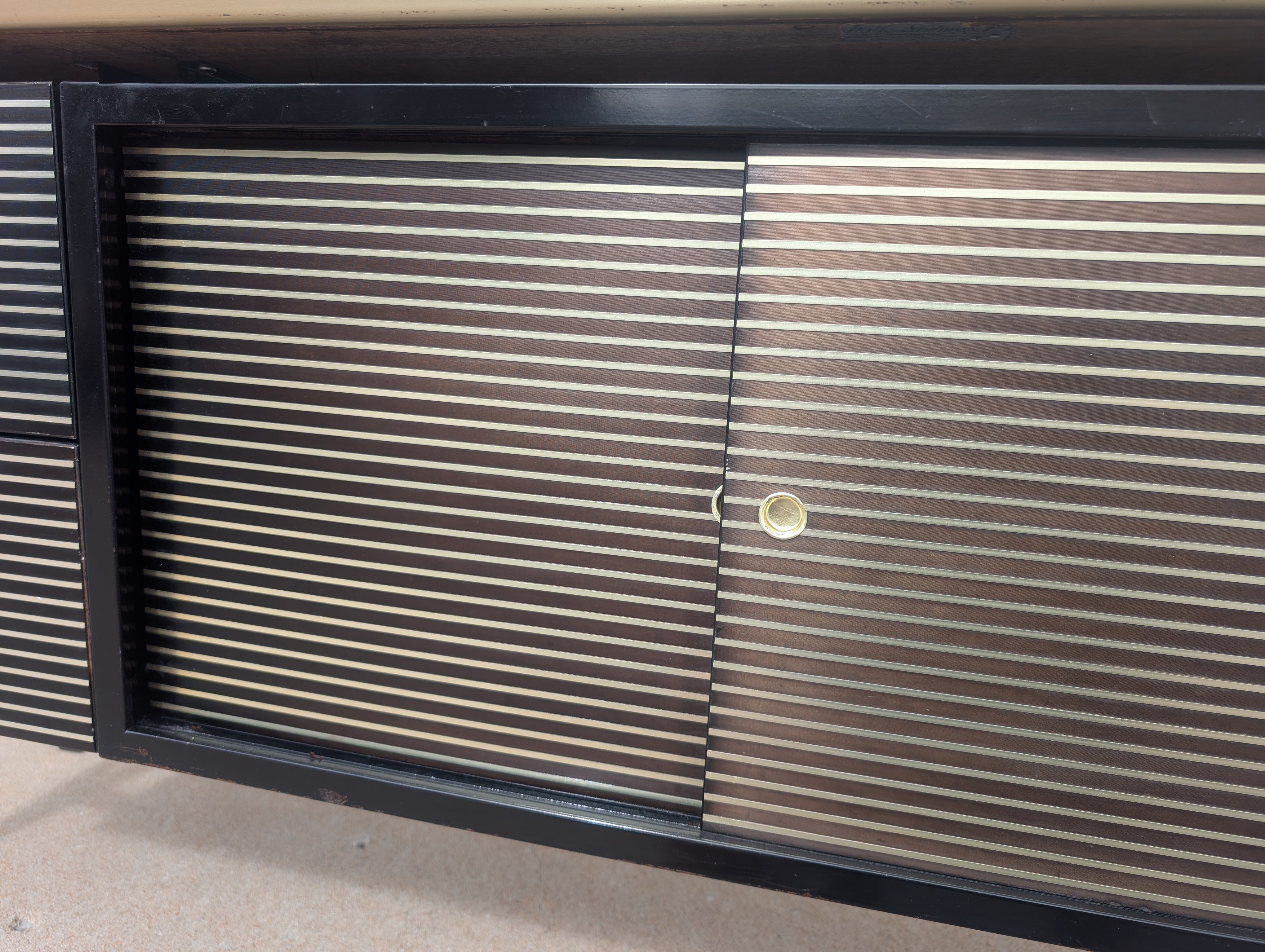 Mid Century Modern Gordon Bunshaft Italic Styling GF Studios Credenza