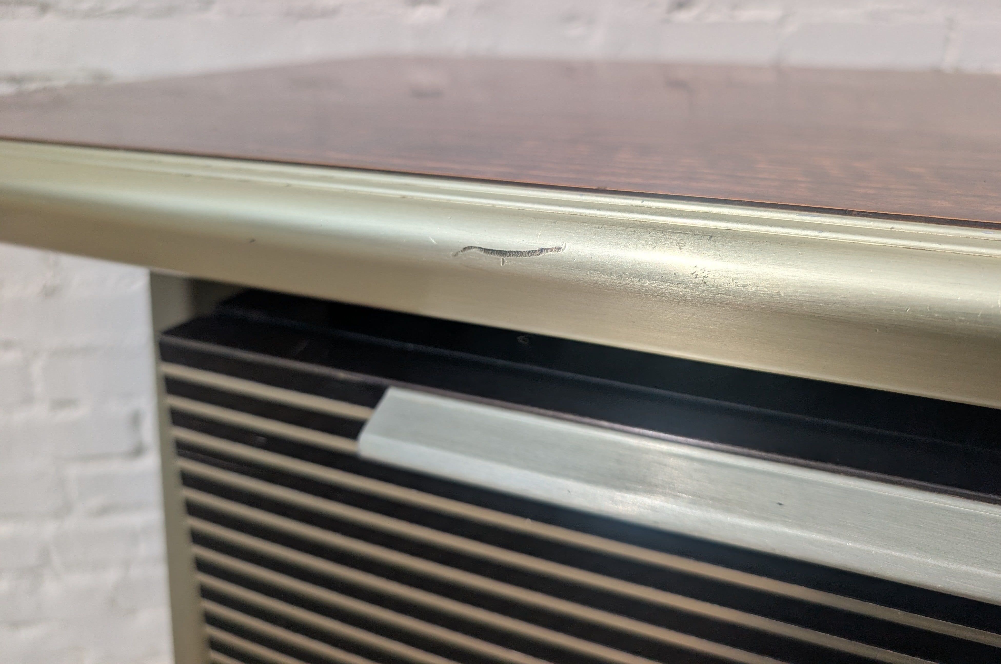 Mid Century Modern Gordon Bunshaft Italic Styling GF Studios Credenza