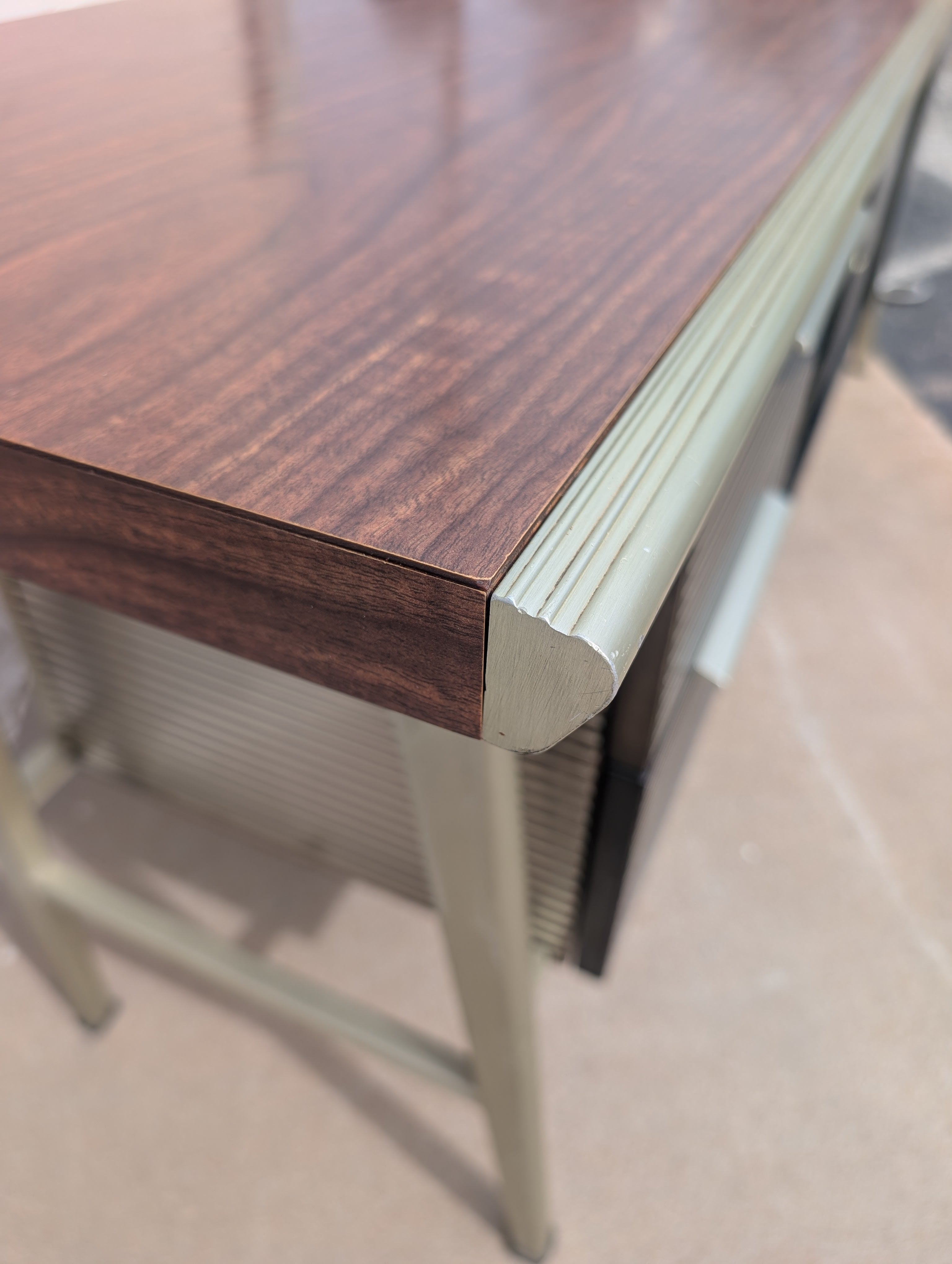 Mid Century Modern Gordon Bunshaft Italic Styling GF Studios Credenza