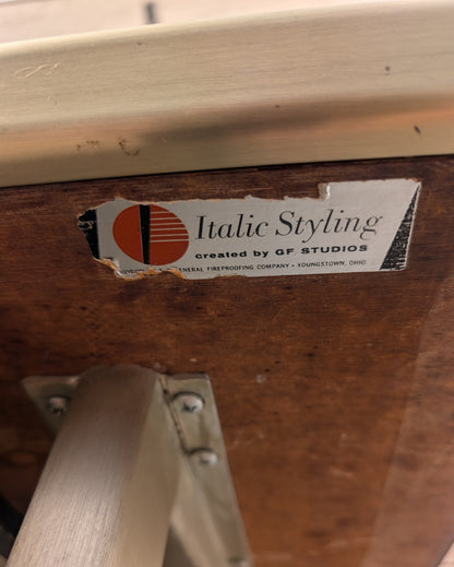 Mid Century Modern Gordon Bunshaft Italic Styling GF Studios Credenza