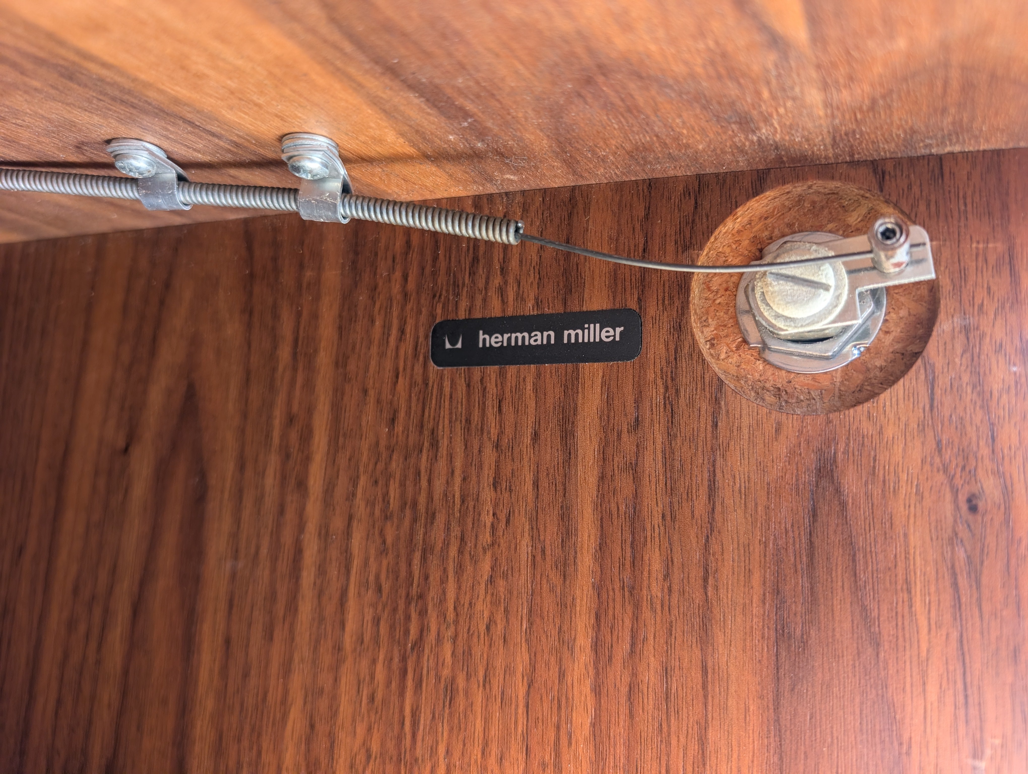 Mid Century Modern Herman Miller Walnut Credenza