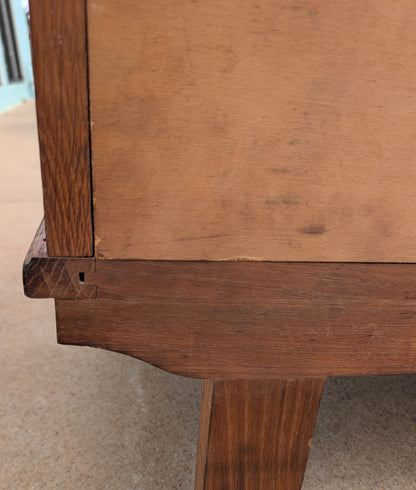 French Modern 1940s Oak Sideboard