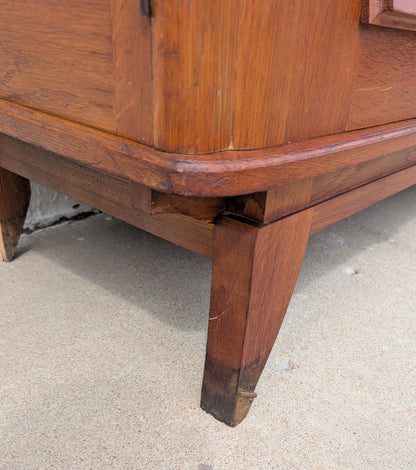 French Modern 1940s Oak Sideboard