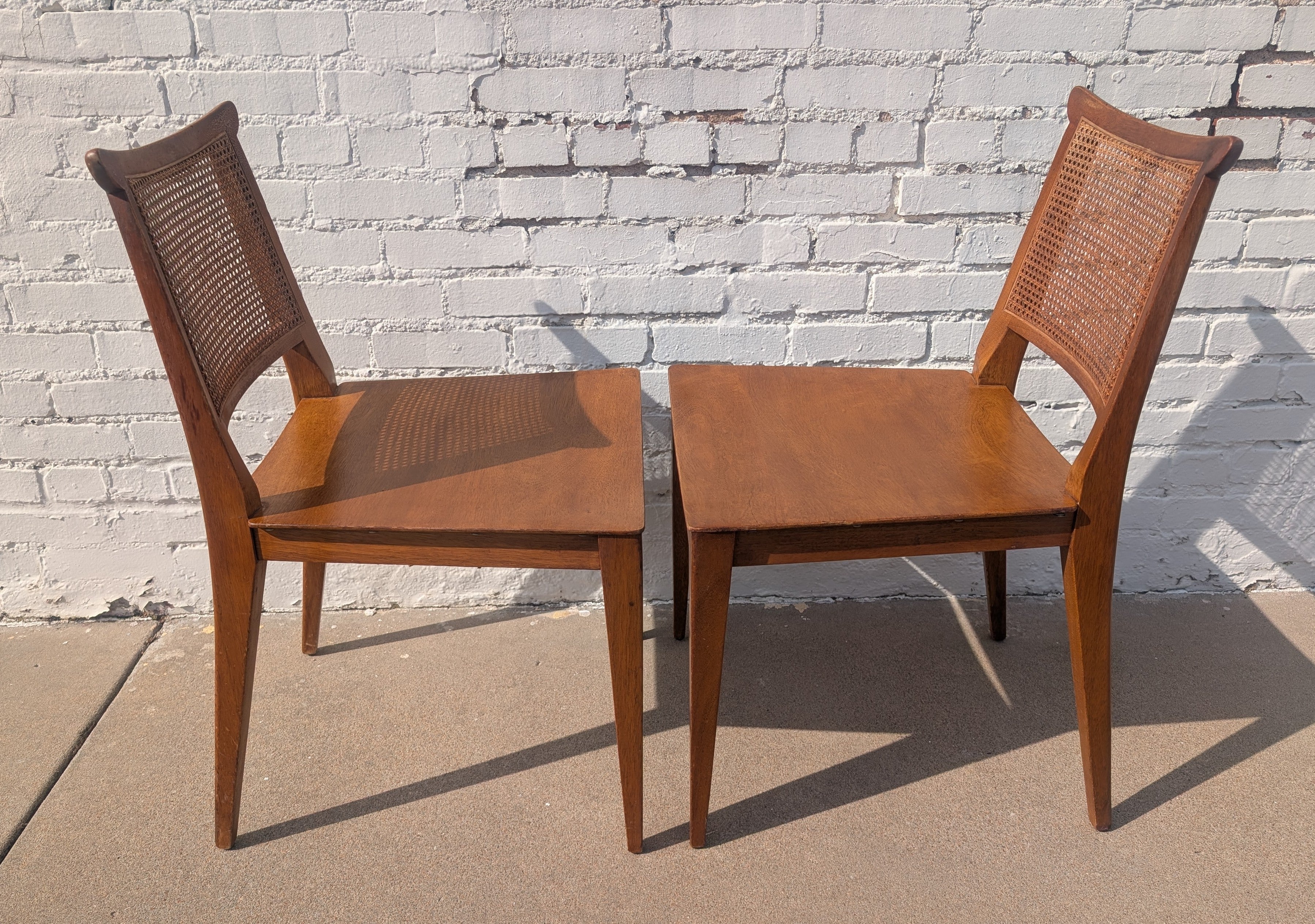 Mid Century Modern Edward Wormley for Dunbar Dining Chairs