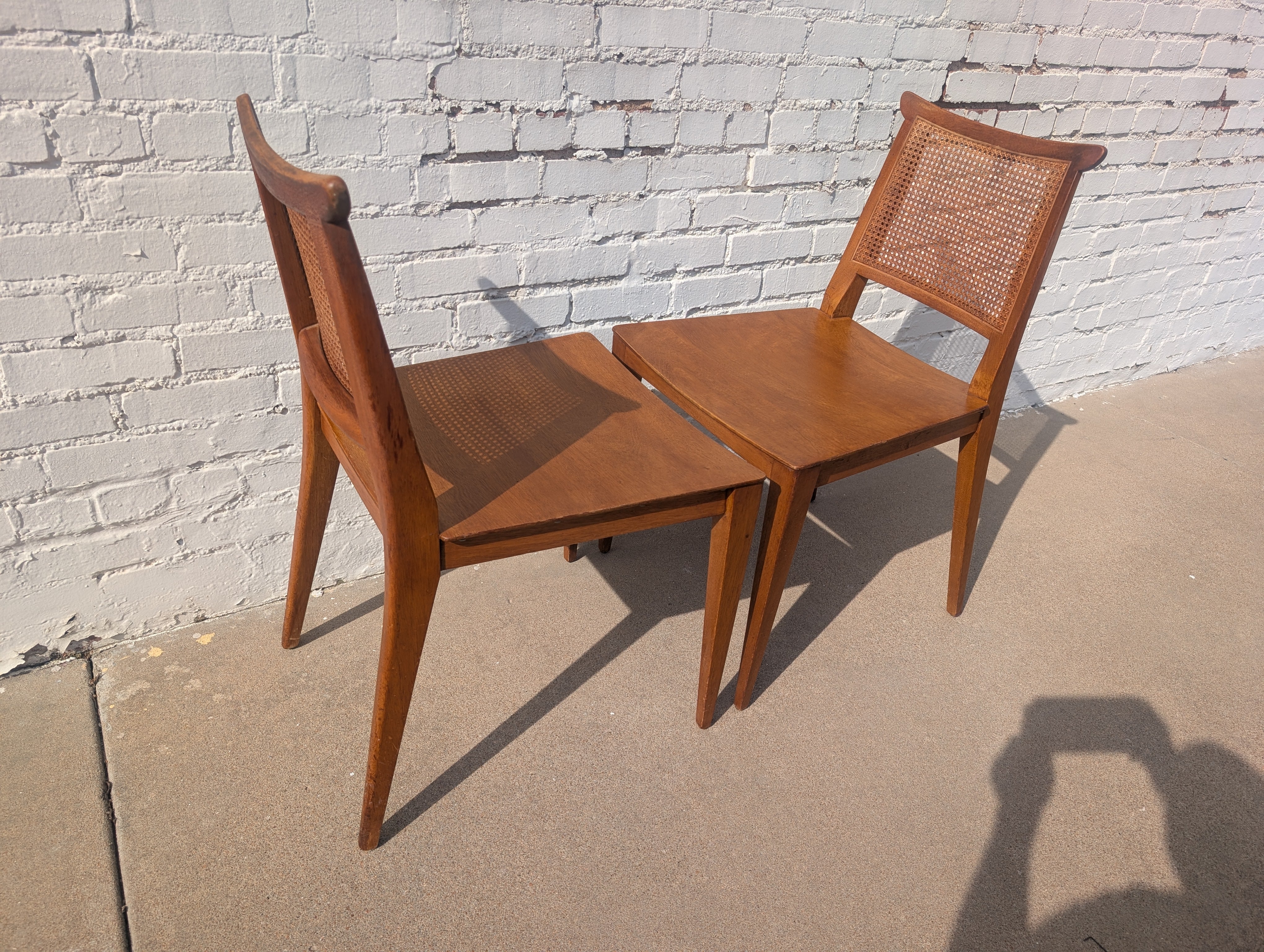 Mid Century Modern Edward Wormley for Dunbar Dining Chairs