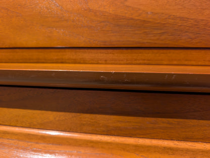Mid Century Modern Sculptural Walnut Dresser by United