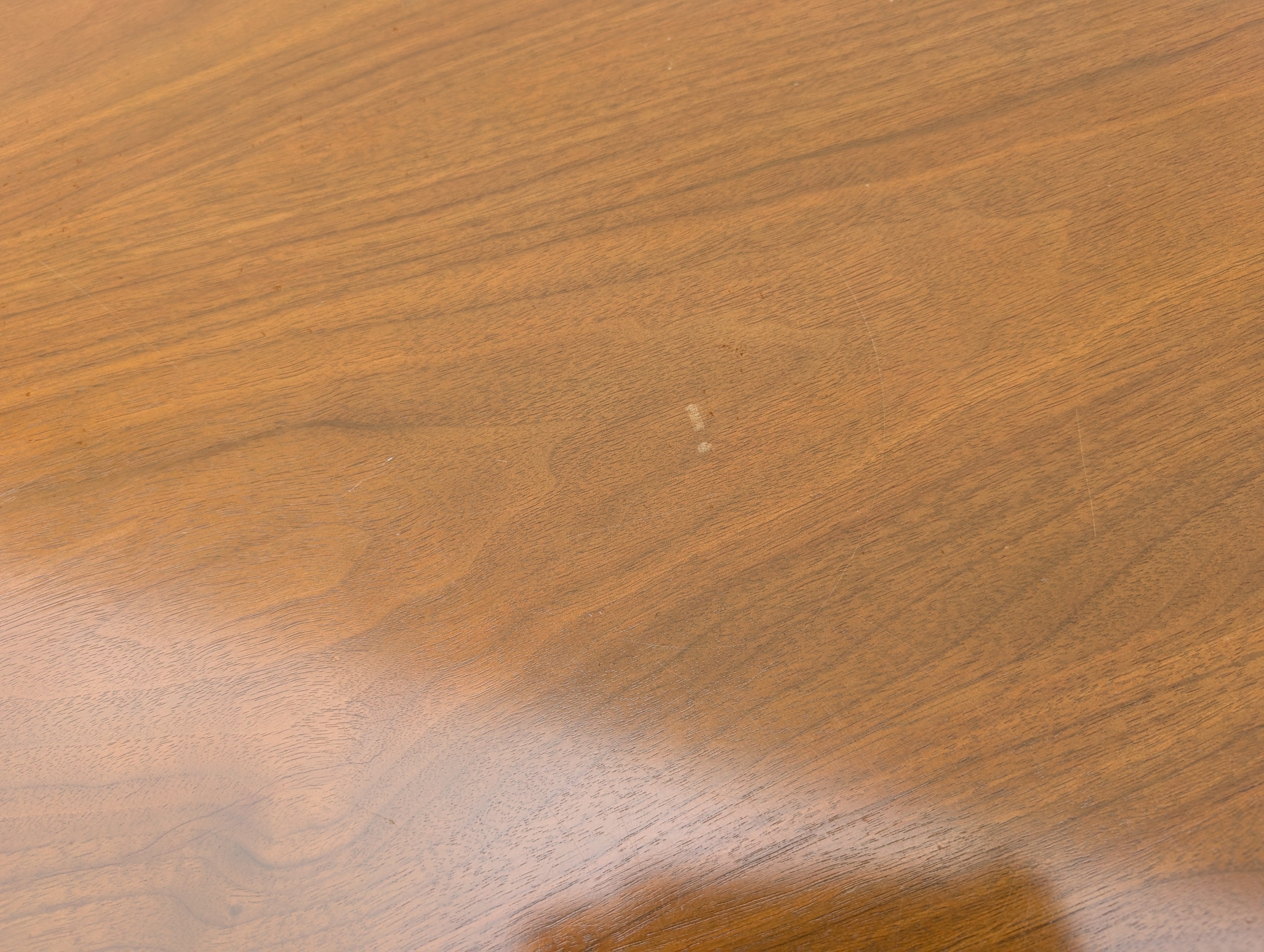 Mid Century Modern Widdicomb Walnut Side Table by T H Robsjohn Gibbings