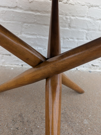 Mid Century Modern Widdicomb Walnut Side Table by T H Robsjohn Gibbings